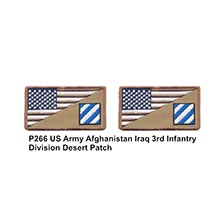 1:6 Scale U.S. Afghanistan Iraq 3rd Infantry Division Desert Patches